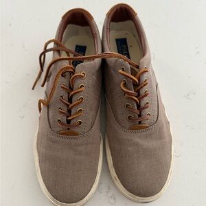 Polo by Ralph Lauren Brown Suede Sneakers